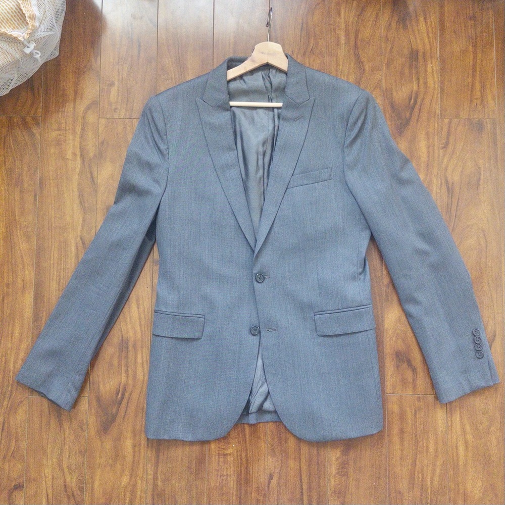 Men's Gray wool suit